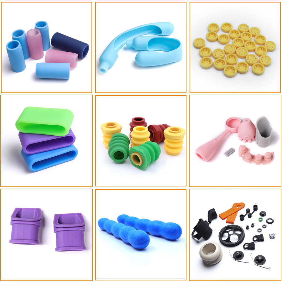 OEM Customized Silicone Molded Rubber Parts Custom Silicone Products