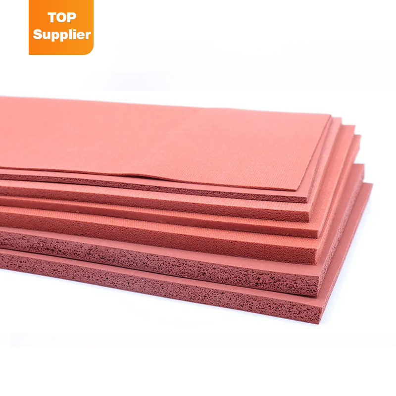 High temperature rubber foam sheets/flexibility silicone foam sheets