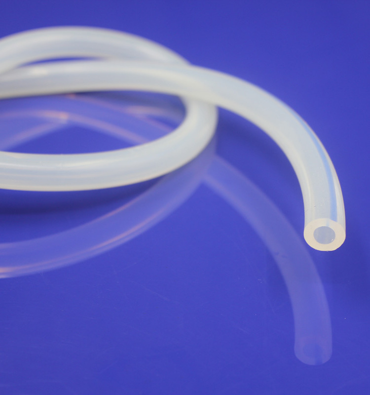 High transparent silicone tube silicone rubber hose thin wall rubber tubing factory