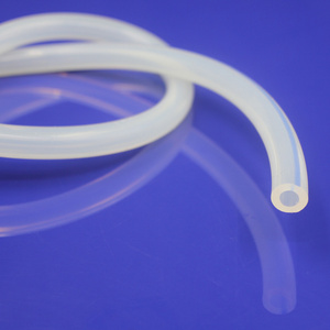 High transparent silicone tube silicone rubber hose thin wall rubber tubing factory