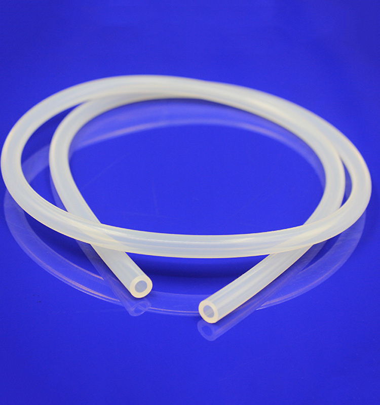 High transparent silicone tube silicone rubber hose thin wall rubber tubing factory