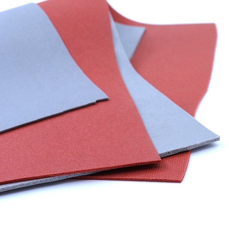 Colored Soft Fireproof Open Cell Silicone Foam Sheet Low Hardness Rubber Sponge Silicone Foam Sheet