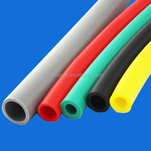 2018 Food Grade High Temperature Hollow Extruded Colored Silicone Rubber Hose Pipe