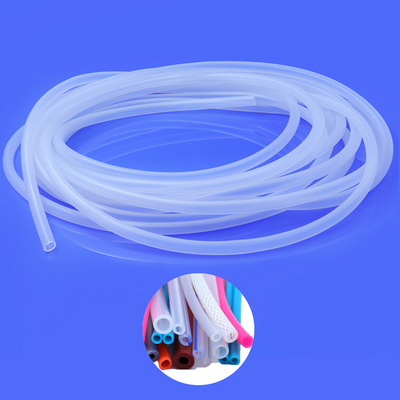 High temp soft thin wall platinum cured flexible Transparent Silicone tubing