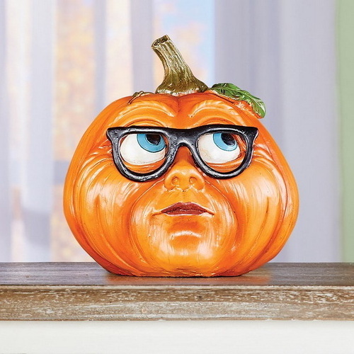 Halloween indoor ornament large resin statues pumpkin pumpkins fall decor pumpkin home decoration