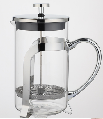 French Pressure Coffee Pot Filter Pressure Hand Coffee Pot Stainless Steel Iron Frame for Tea Making Tea French Pressure Pot