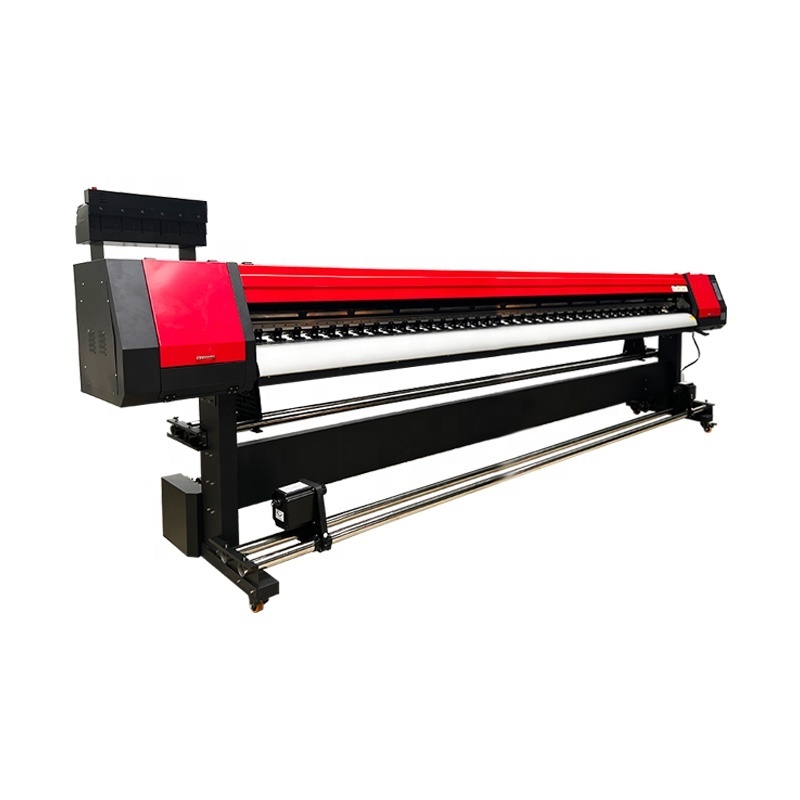 10feet Wide Format Eco Solvent Inkjet Printer tarpaulin printing plotter digital UV roll to roll printer