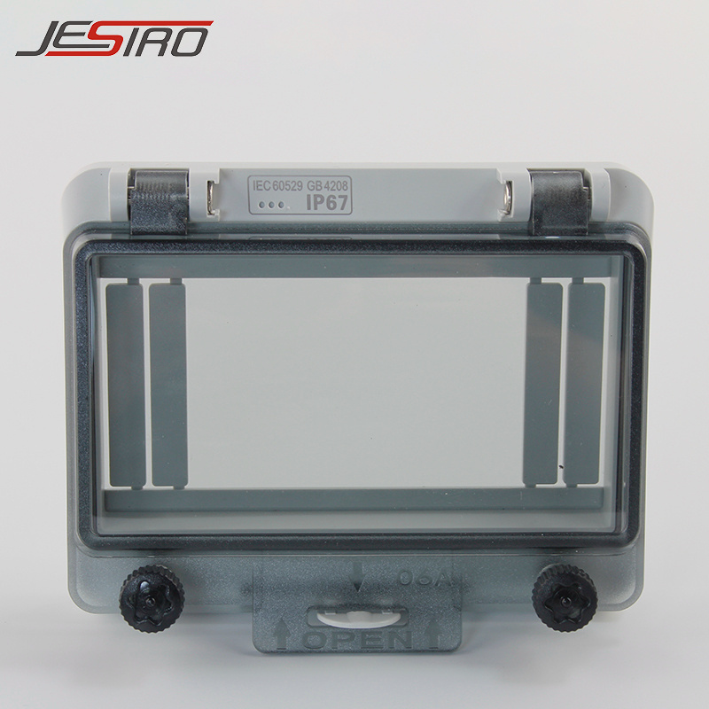 Weatherproof ip67 06A transparent contact protective window coverings hood electric switch