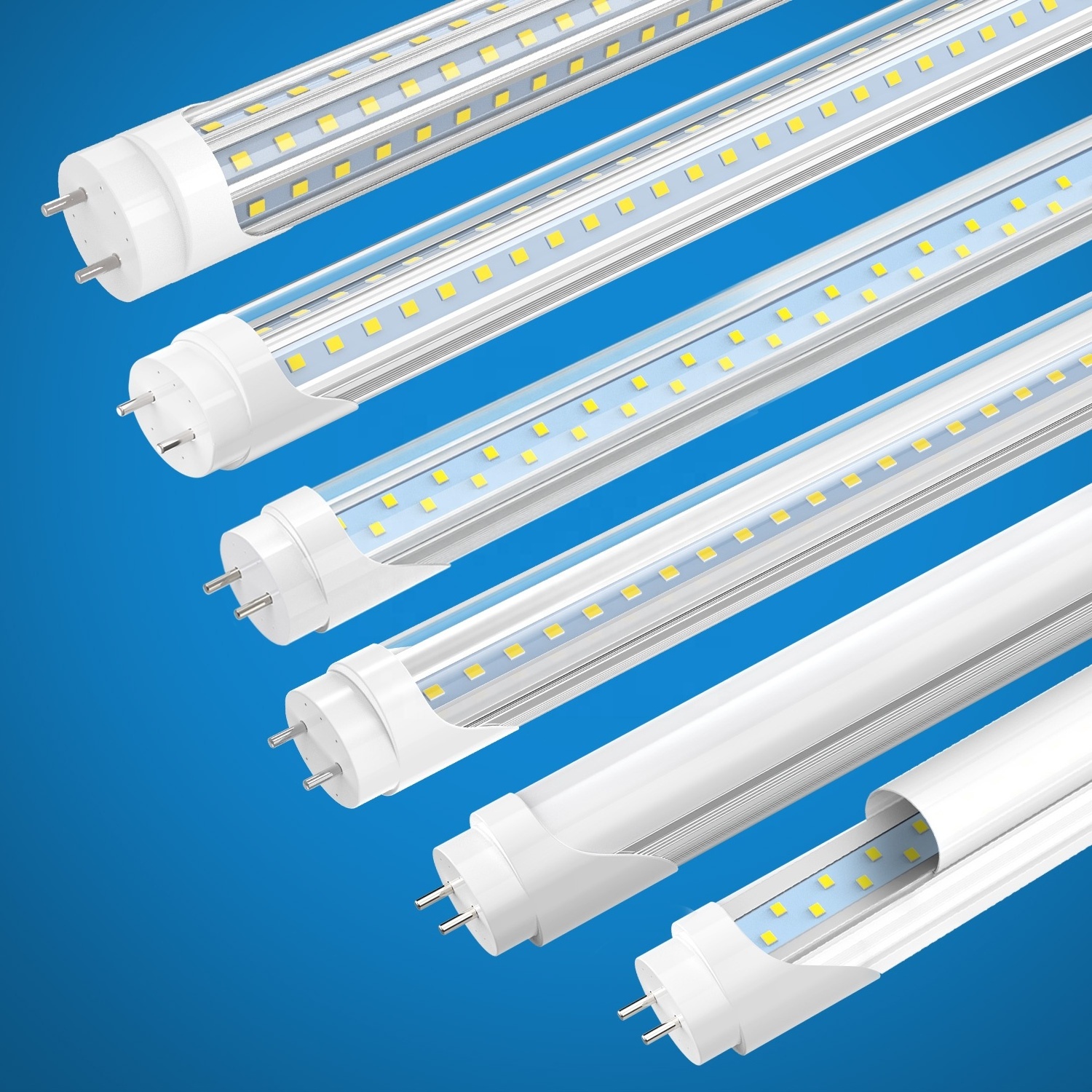 JESLED 2ft-3ft-4ft Lighting led Tubes housing Fluorescent Fixture 36W Integrated T8 LED Tube Light Linear Light for display case