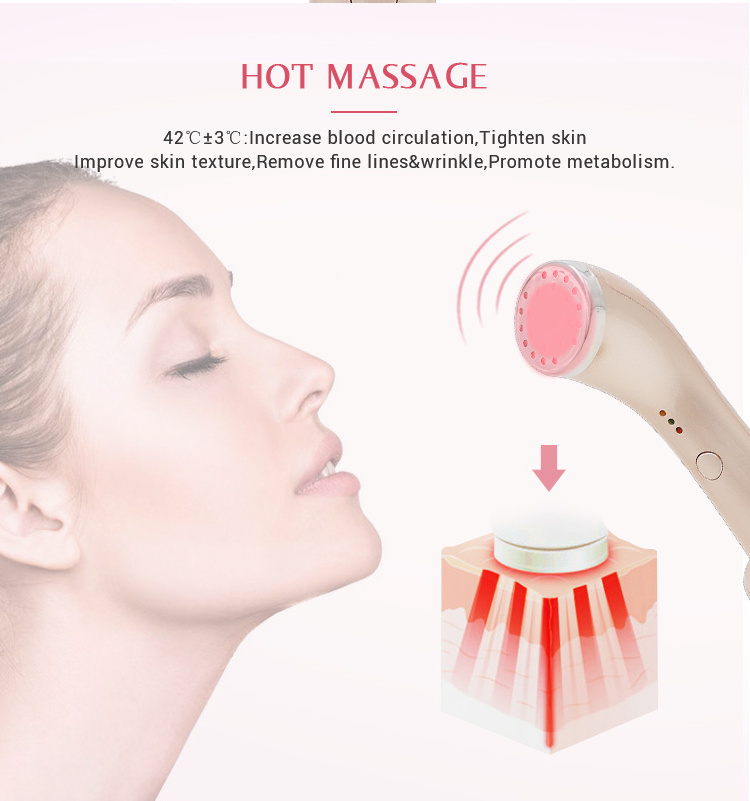 Best factory price acne spot treatment portable red light therapy infrared skin rejuvenation magnetic facial wrinkle remover