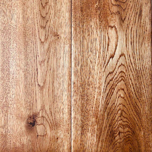 Solid oak hand scraped hardwood parquet flooring  whitney color