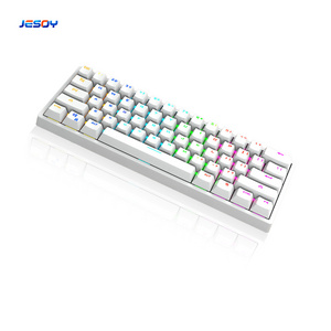 61 Keys Mini Gaming Keyboard Professional RGB Backlit Teclado Gamer Wired Wireless Mechanical Gaming Keyboard