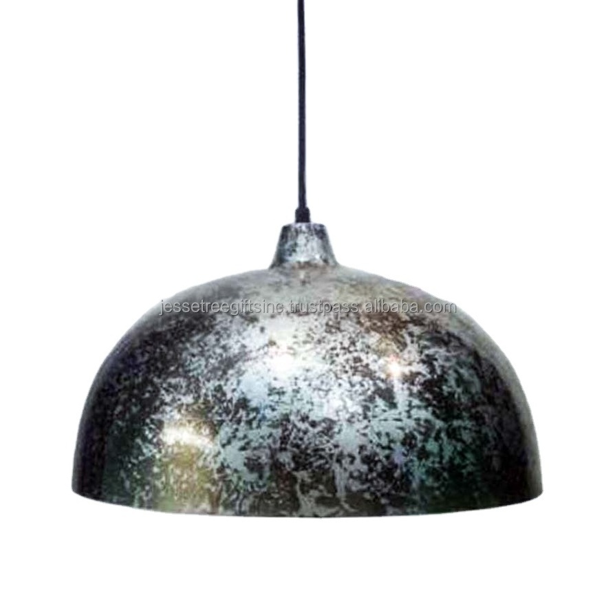 Metal Sheet Hammered Design Ceiling Pendant Light With Antique Copper  Finishing Genuine Quality For Lighting