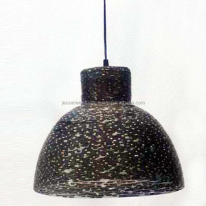 Metal Sheet Ceiling Pendant Light With Black Powder Coating Finishing Unique Design Excellent Quality For Lighting