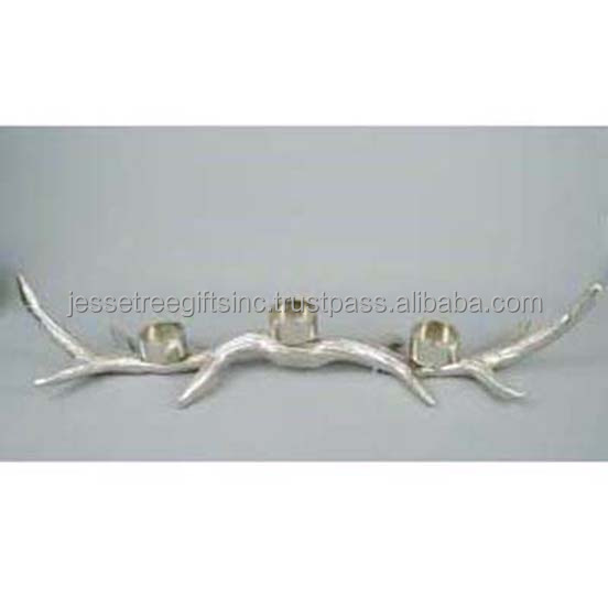 Aluminium Tea Light Candle Holder With Nickel Plating Finishing Branch Design Best Quality For Home Decoration