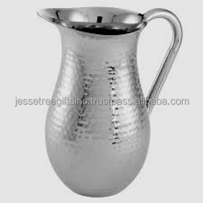 Modern Style Stainless Steel Jug With Bright Copper Plating Finishing Simple Design Premium Quality For Serving