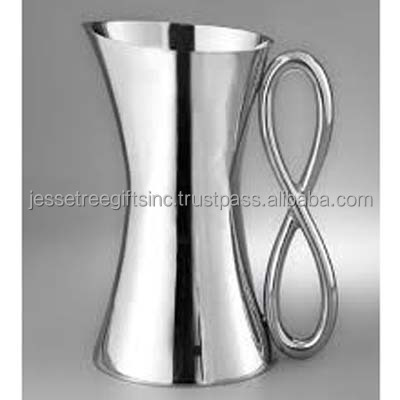 Modern Style Stainless Steel Jug With Bright Copper Plating Finishing Simple Design Premium Quality For Serving