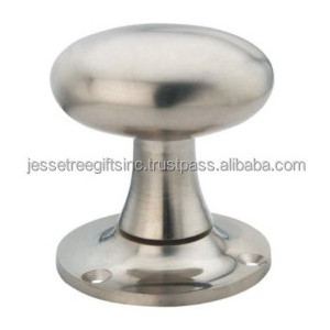 Metal Door Knobs With Shiny Gold Plating Finishing Modern Design Octagonal Shape Excellent Quality For Building Hardware