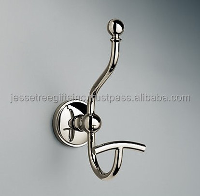 Handmade Stainless Steel Robe Hook Mud Room With Chrome Plating Finishing Modern Design Genuine Quality For Organization