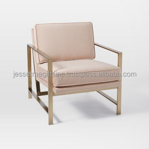 Fashionable Sofa Metal Frame With Gold Plating Finishing Simple Design Premium Quality For Sitting Wholesale Price