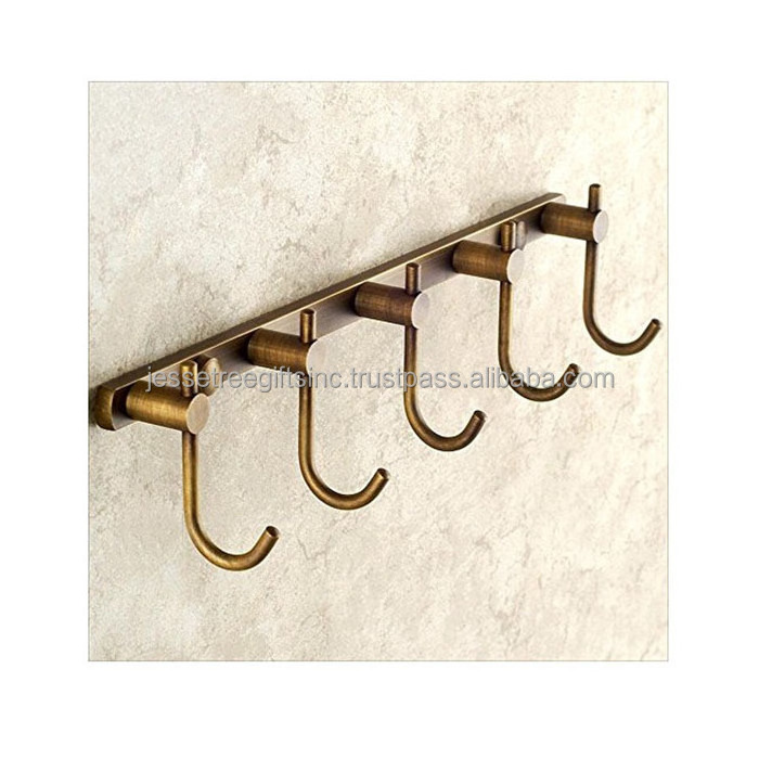 Stainless Steel Wall Mounted Hooks With Chrome Plating Finishing Modern Design High Quality For Home Decoration Wholesale Price