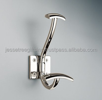 Handmade Stainless Steel Robe Hook Mud Room With Chrome Plating Finishing Modern Design Genuine Quality For Organization