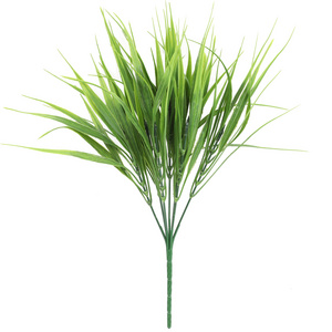 Artificial Plants Faux Plastic Greenery Shrub Bushes UV Resistant Plants Plastic Wheat Grass for Indoor Outdoor