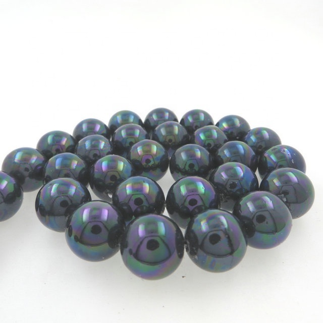 Shell pearls wholesale multi color diy jewelry pearls though hole and half drilled pearls