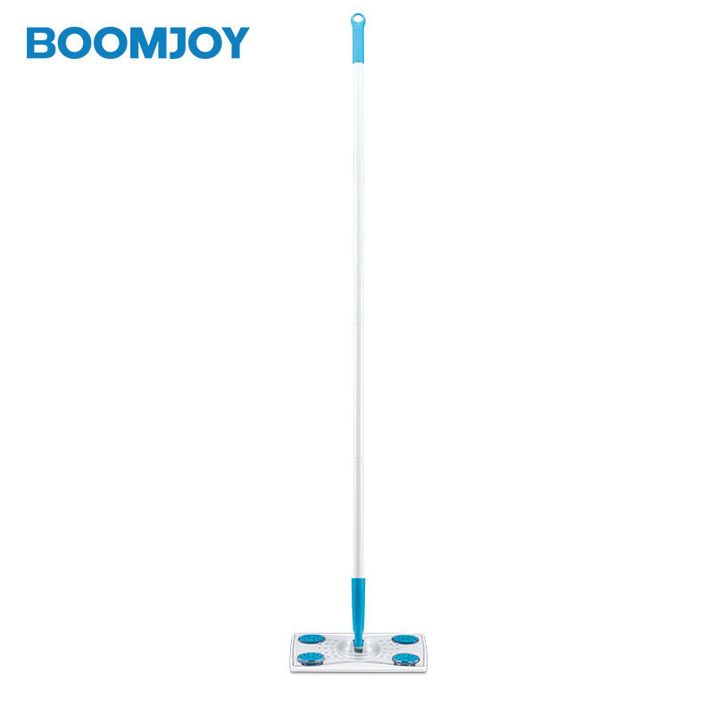 BOOMJOY Trendy Product N2 TV Shopping Floor Cleaning Products Factory Price Non Woven Mop with Disposable Wipes Flat Mop