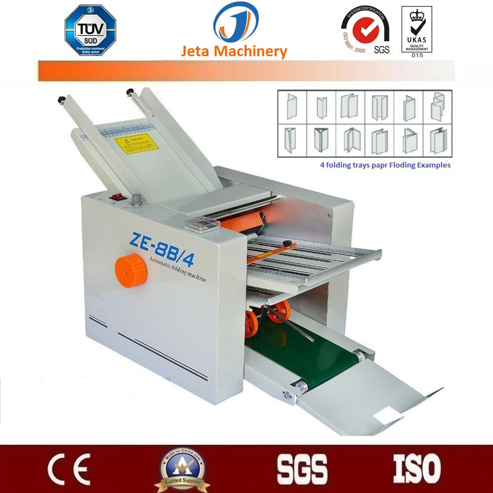 [JT-ZE-8B/4]High Speed A4 A3 Cross Make Booklet Automatic Paper Folding Creasing Machine