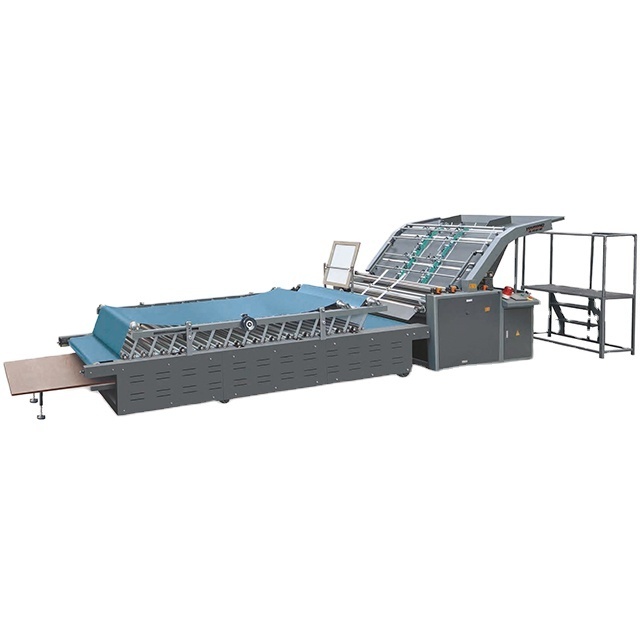 [JT-YB1300B]Semi Automatic Flute Laminating Machine Flute Laminating Machine Belt With CE Standard