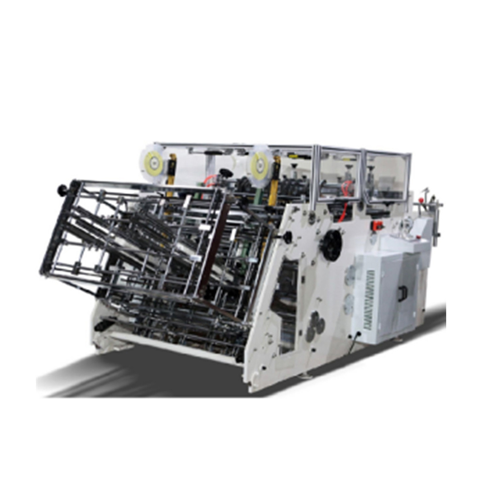 [JT-HBJ-D1200]High Speed Paper Lunch Burger Box Making Machine Automatic Paper Carton Erecting Forming Making Machine