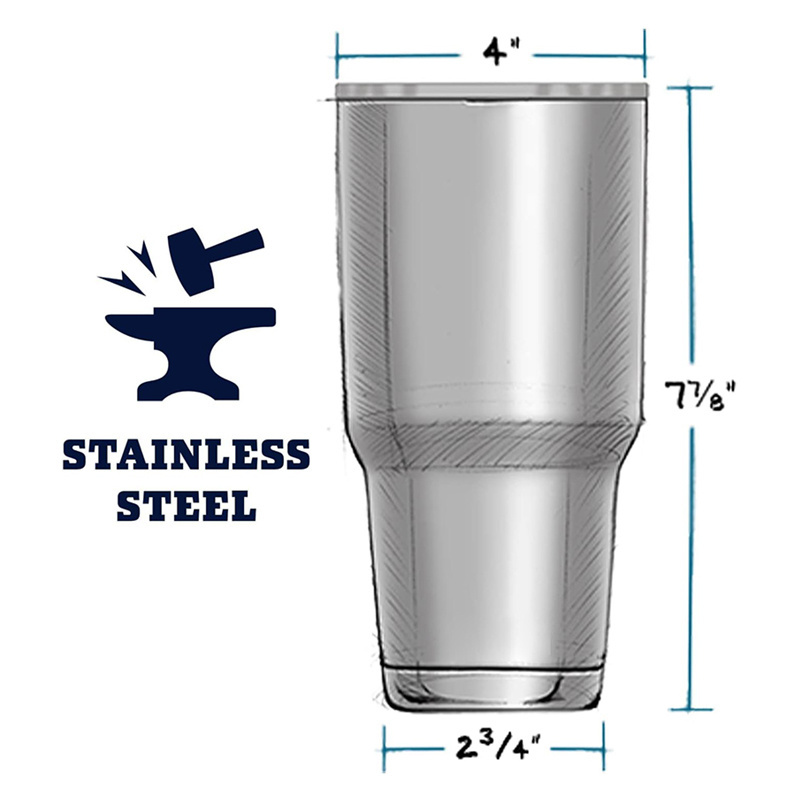 2023 new design tumbler with handle sublimation straw wholesale bulk stainless steel yety 30oz original cold glasses mug cup