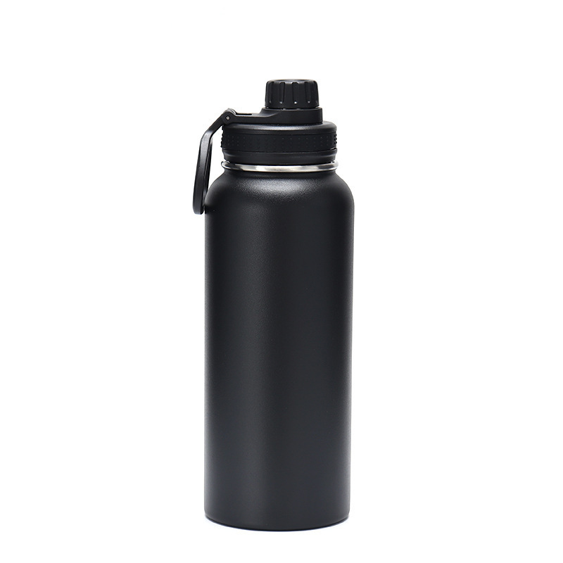 Metal hot and cold Leak proof sport custom logo stainless steel 24oz thermal drink water bottle with straw and lid