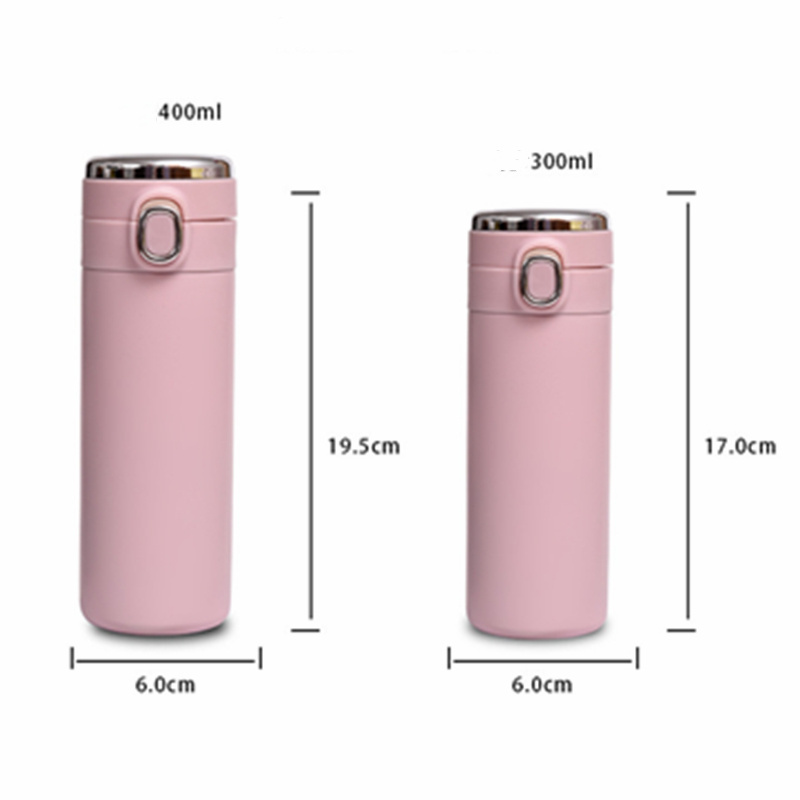 420ml/320ml Smart Vacuum Insulated Digital Led Temperature Display Stainless Steel Tour Travel Water Bottle Termos Thermal Flask