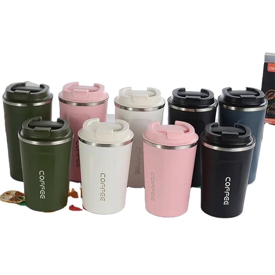 380ml 510ml LED smart Temperature Display double wall stainless steel thermo coffee tumbler Vacuum Insulated travel cup mug