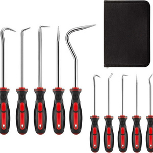 10Pcs Precision Pick & Hook Set with Scraper Automotive & Electronic Hand Tools