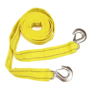 4m/13ft  5 Ton Towing Rope Heavy Duty Nylon Recovery Strap With Storage Bag