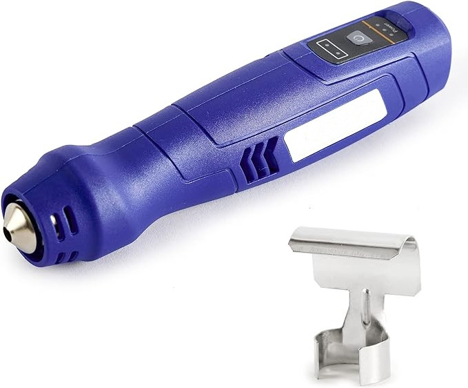 Cordless Heat Gun for Crafts Fast Heating Rechargeable Mini Hot Air Gun for Shrink Wrapping