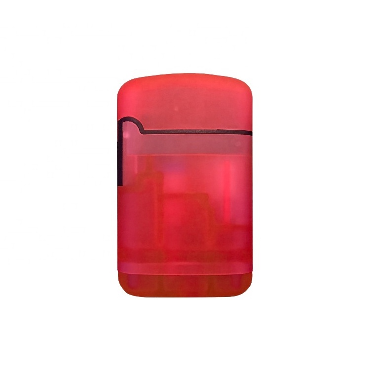 Custom Image Logo Refillable Red Glow in The Dark Jet Fire Gas Butane Torch Lighter