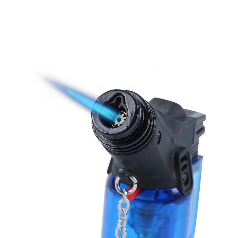 Portable jet flame butane gas refill mini torch lighters for cigarette smoking