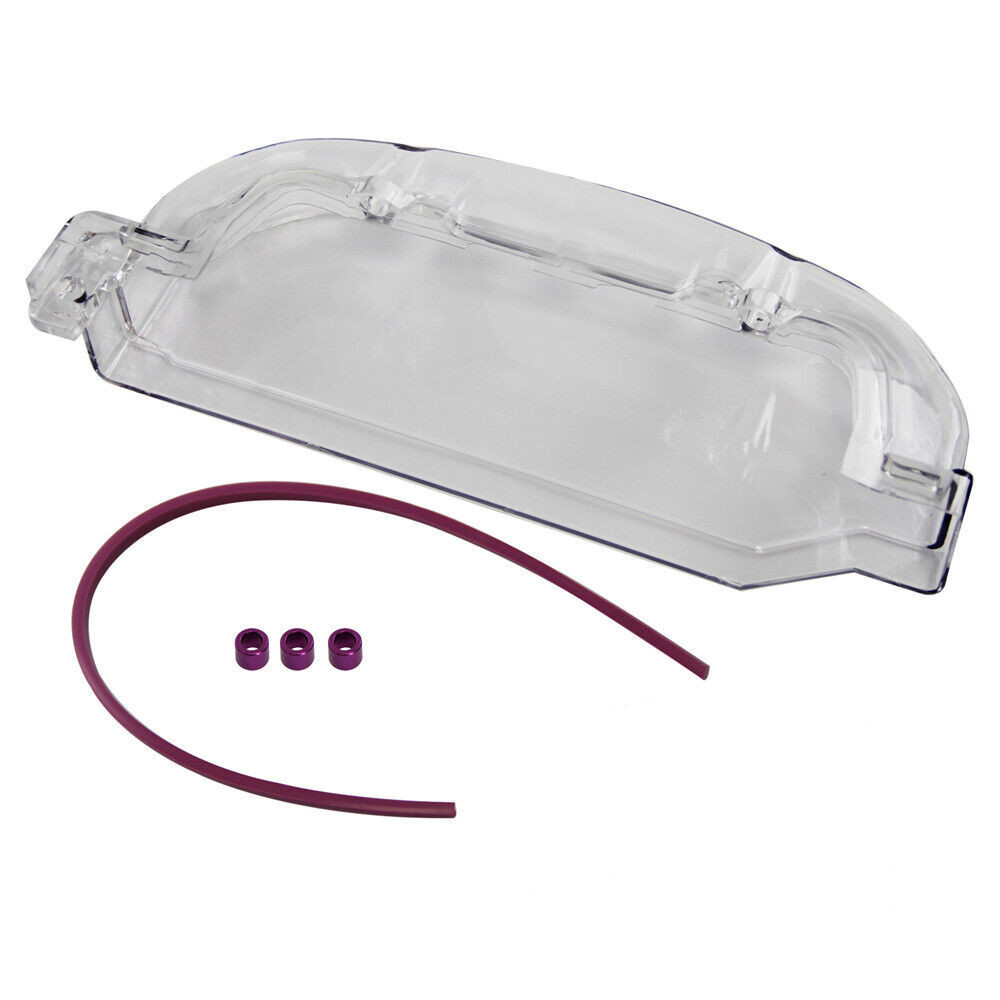 Clear Cam Gear Timing Belt Cover For Mitsubishi Lancer EVO123 4G63 4g63T Turbo RVR