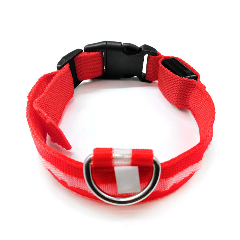 Reflective Pet Collar Adjustable Recharge Breakaway PET LED Collar dog collar