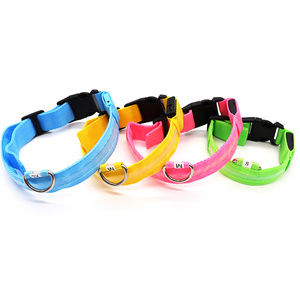 Reflective Pet Collar Adjustable Recharge Breakaway PET LED Collar dog collar