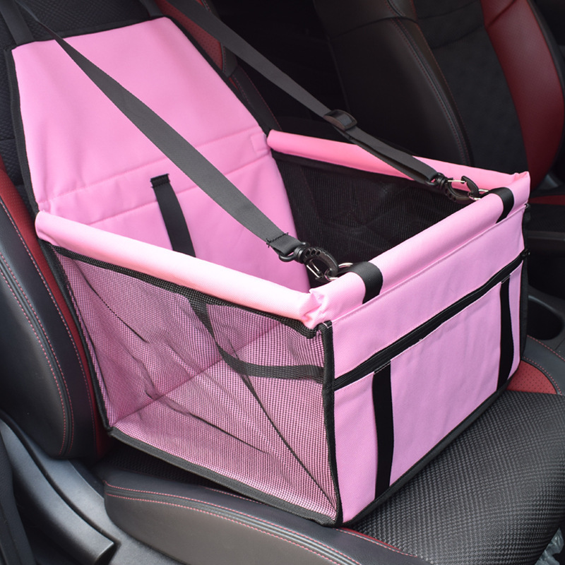 safety pet car seat Pet mesh waterproof car mat travel luggage portable car cat dog seat