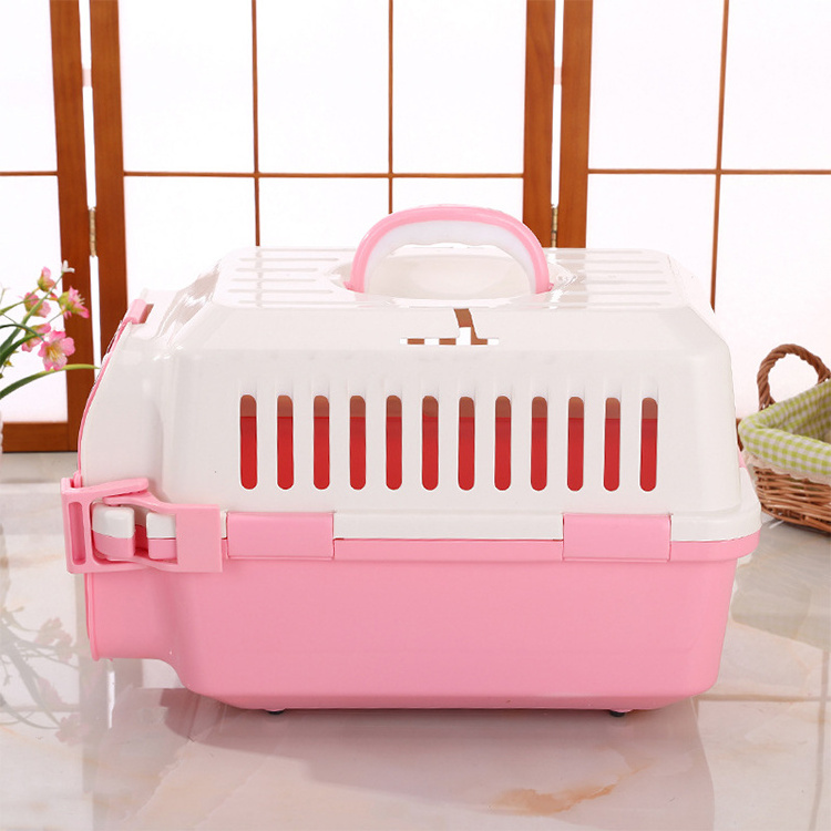 hot sale PP/plastic foldable pet dog cat travel carrier