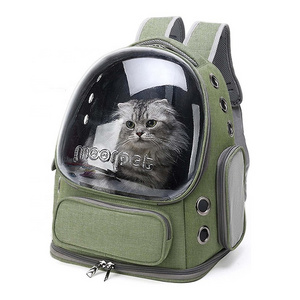 Breathable Cat Carrier Large Space Bubble Cat Backpack Carrier Bag for Cats and Small Dogs