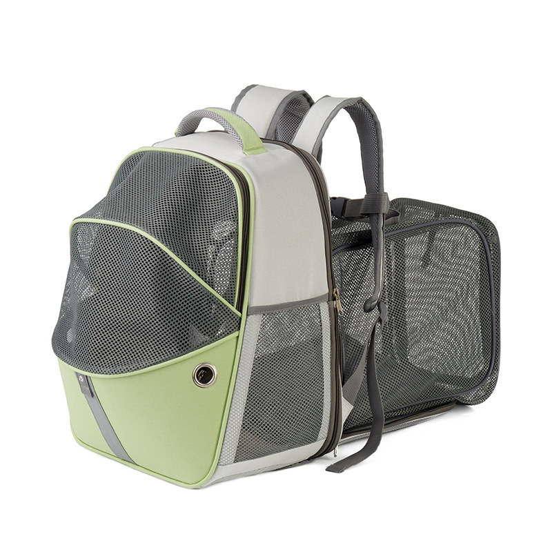 OUTDOOR Portable cat backpack folding pet bag expansion dog bag breathable expansion pet bag