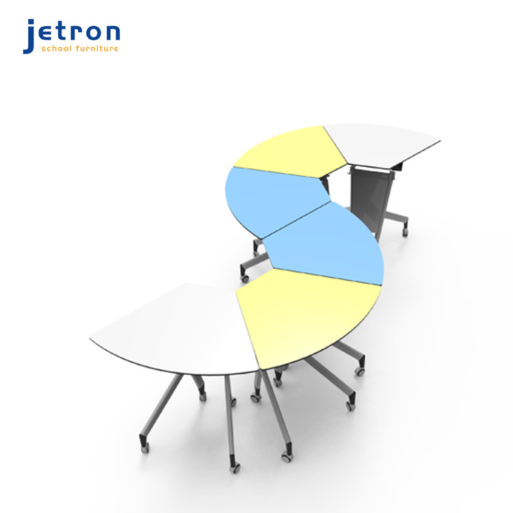 Best price superior quality playful portable school table furniture combination school table reading table