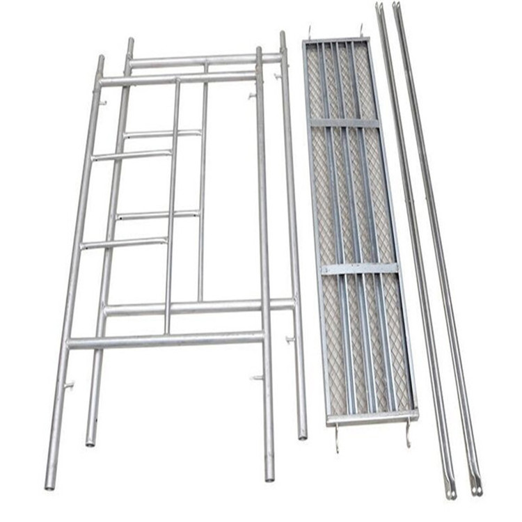 Walk Broad Ladder Steel Scaffolding Frame Scaffold 3ft 4ft 5.5ft Office Building Free Spare Parts Apartment Hospital 1 YEAR